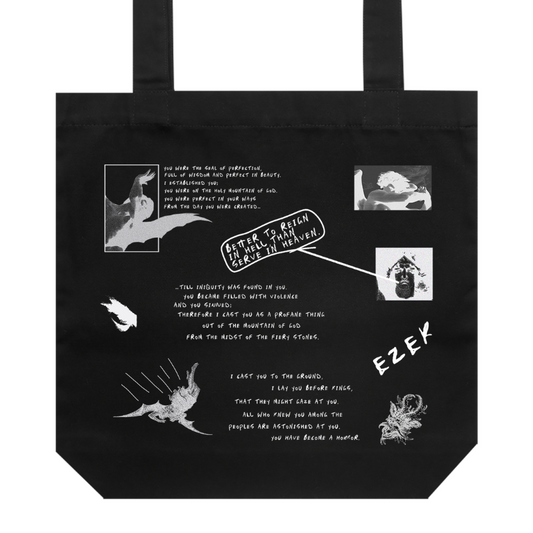 Satan's Fall Tote Black