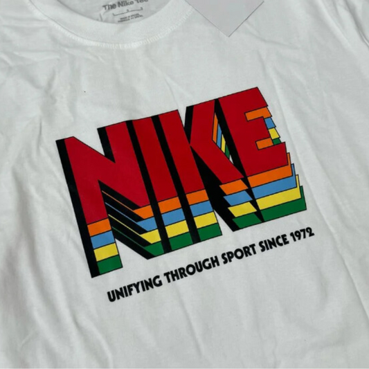 Retro Unity T-Shirt White