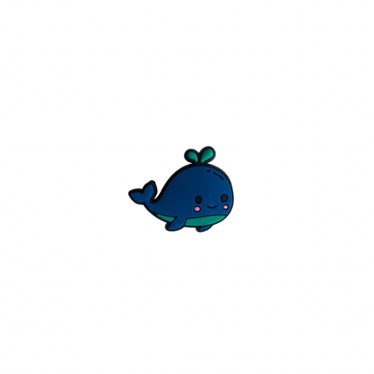 Happy Blue Whale Charm