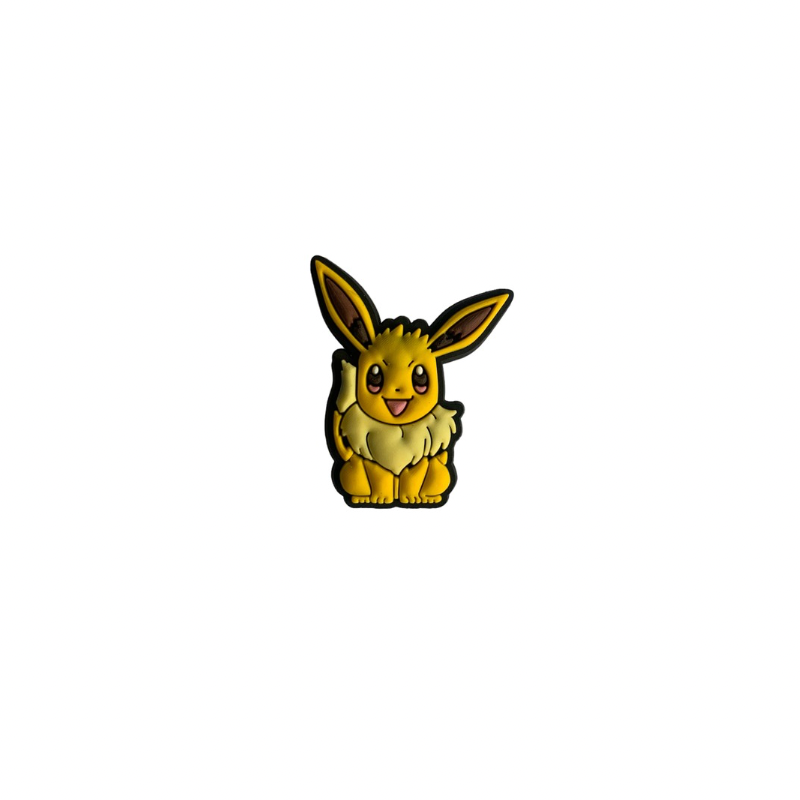 Happy Eevee Pokemon Charm