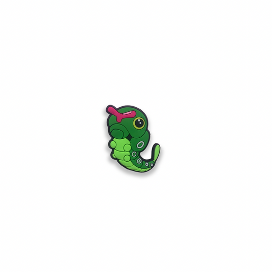 Caterpie Croc Charm