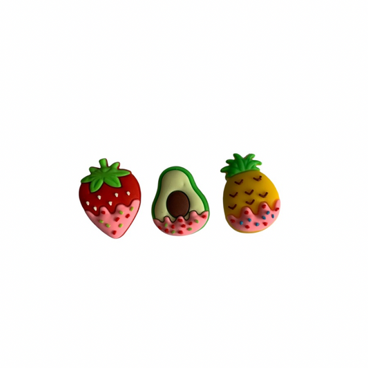 Frosty Sprinkle Fruit Charm 3 Pack