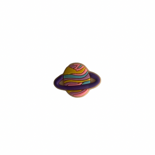 Pastel Saturn Charm