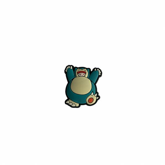 Happy Snorlax Pokemon Charm