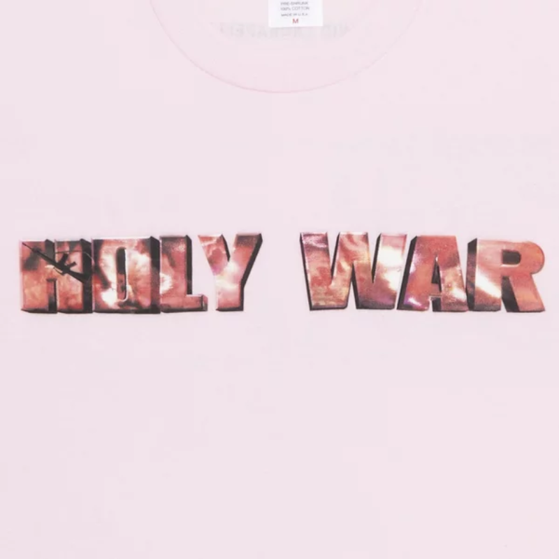 Holy War Tee Light Pink