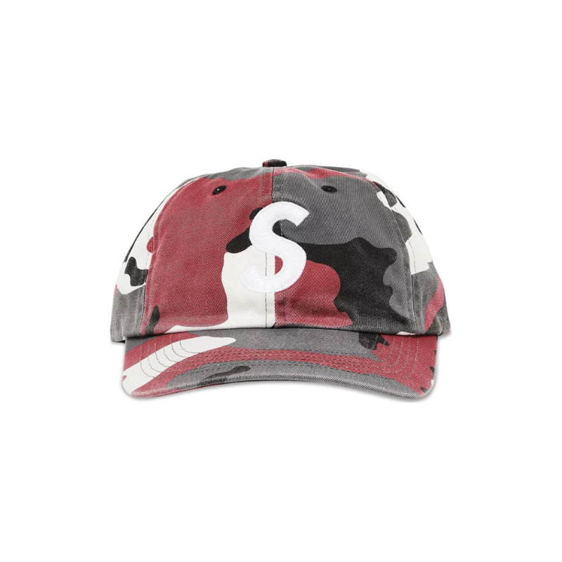 Canvas S Logo Hat Red Camo