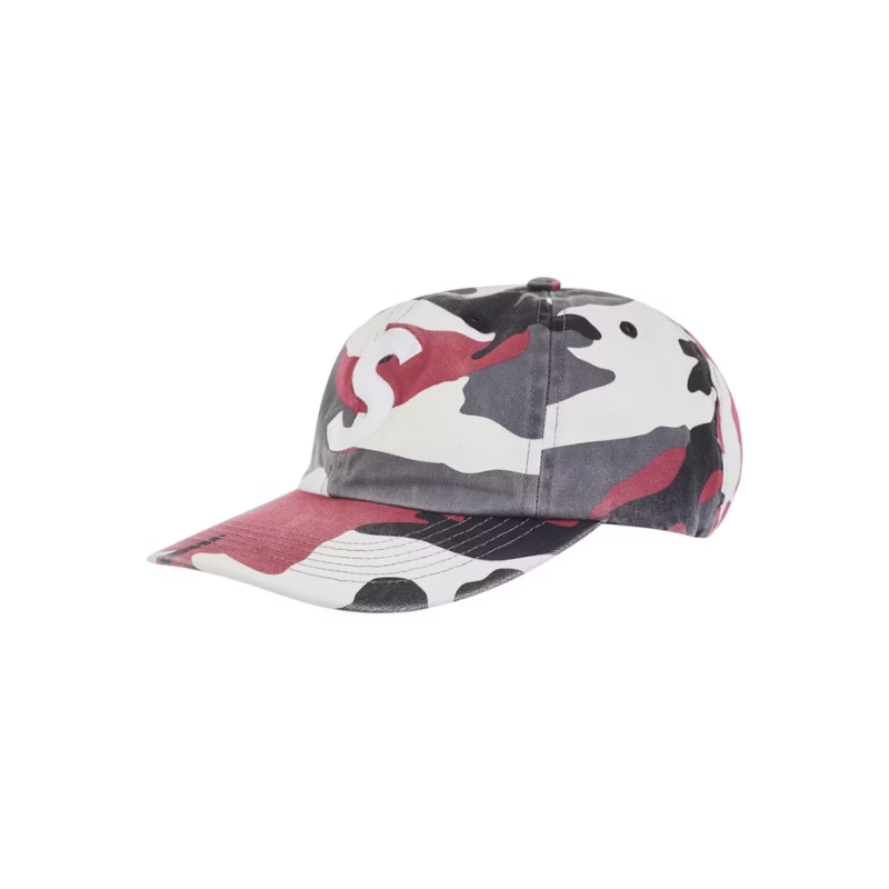 Canvas S Logo Hat Red Camo