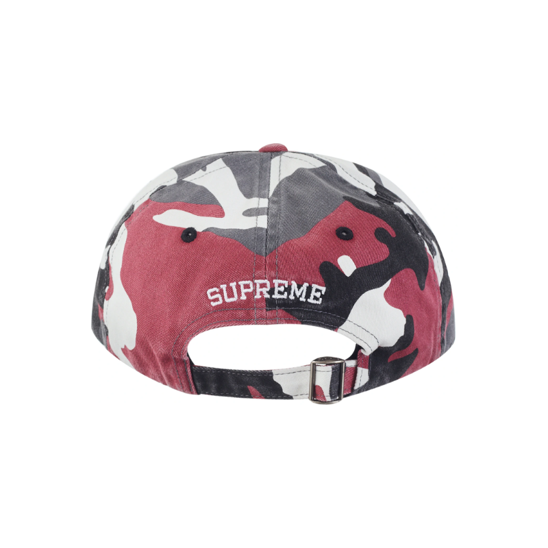 Canvas S Logo Hat Red Camo