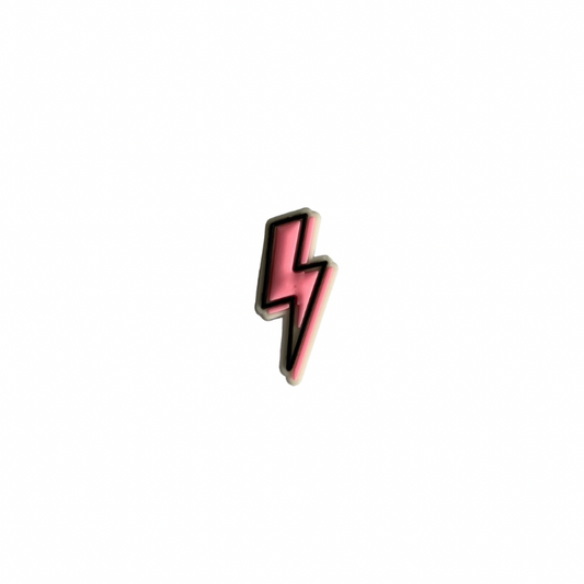 Pink Lightning Charm