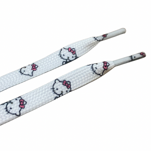 Hello Kitty Print Shoelaces