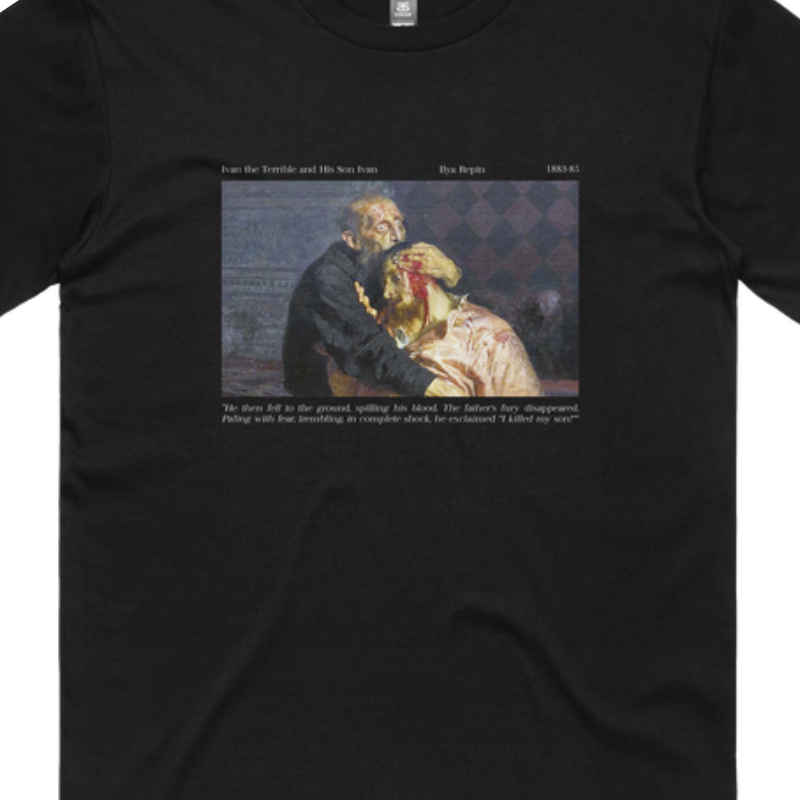 Ivan the Terrible T-shirt Black